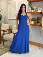 Vestido Longo Linho